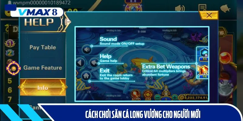 bắn cá long vương cách chơi