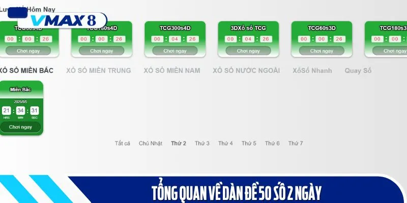 dàn đề 50 số 2 ngày giới thiệu