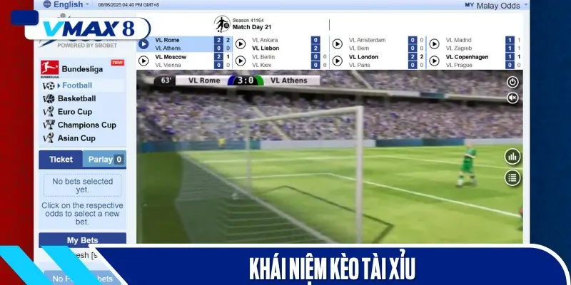 Kèo Tài Xỉu là loại kèo cược phổ biến nhất trên thị trường