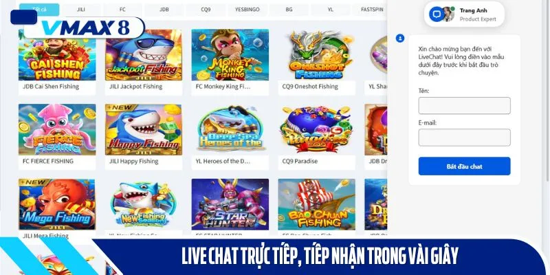 liên hệ live chat