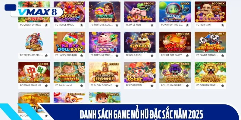 nổ hũ trực tuyến top game