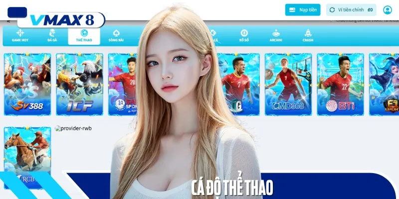 vmax8 thể thao