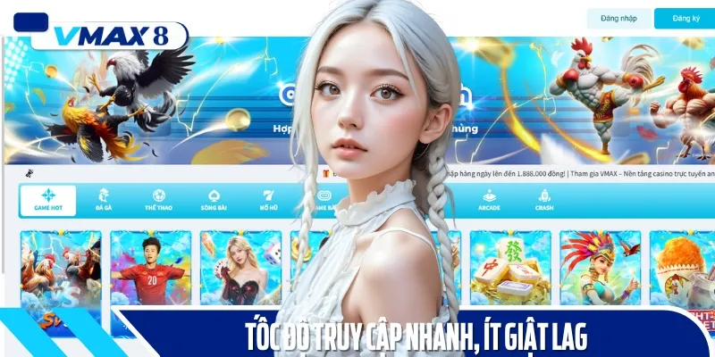 vmax8 tốc độ